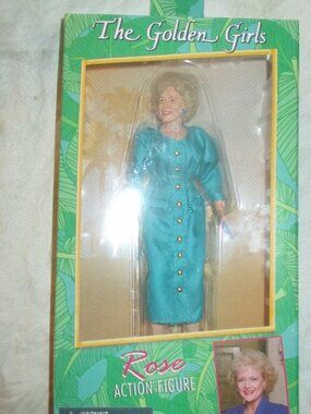 The Golden Girls Rose Action Figure 8" Betty White NECA New Sealed Box